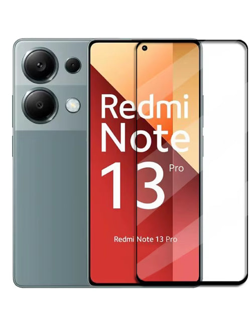 Load image into Gallery viewer, 6In1 Glass for Redmi Note 13 Pro Global Full Cover Tempered Glass Redmi Note 13 Pro Screen Protector Lens Film Redmi Note 13 Pro
